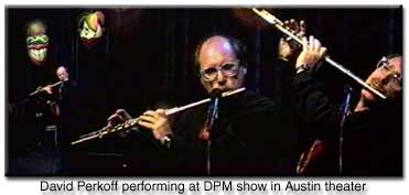picture of David Perkoff playing flute